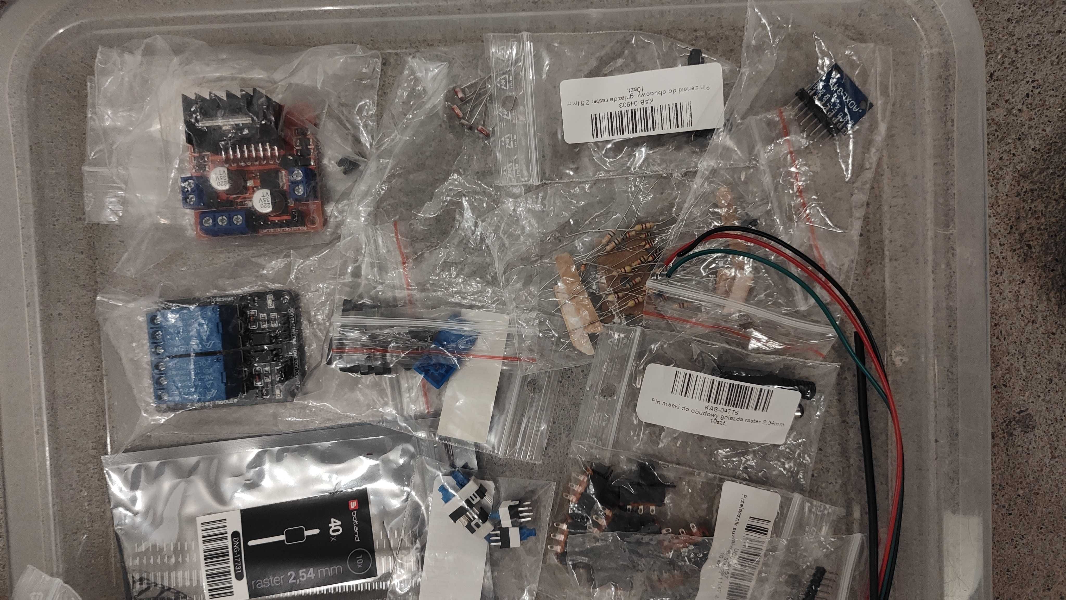 Elementy elektroniczne do Arduino