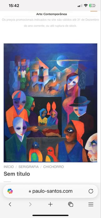 Serigrafia Roberto Chichorro