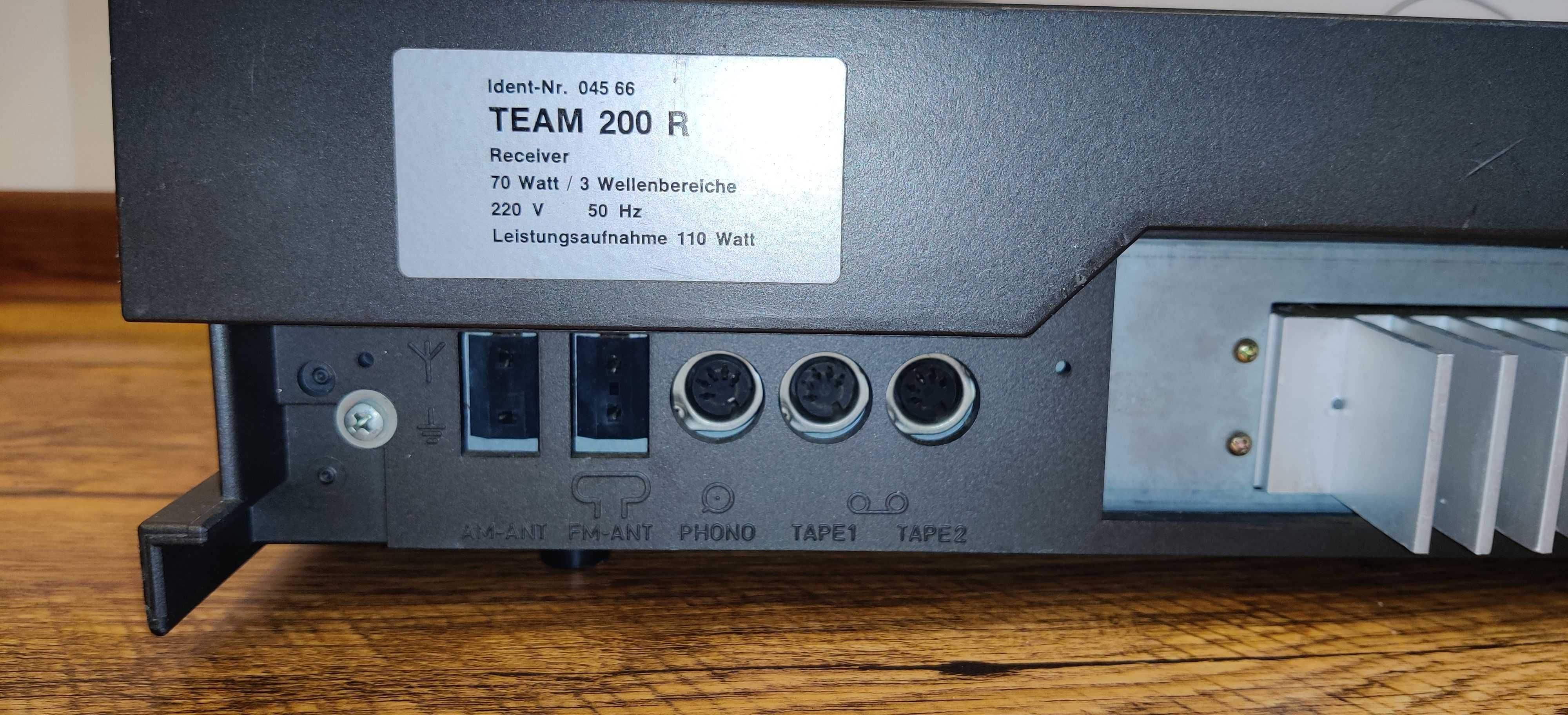 Amplituner Schneider TEAM 200 R kolumny Audion Box Rubin 358 Retro