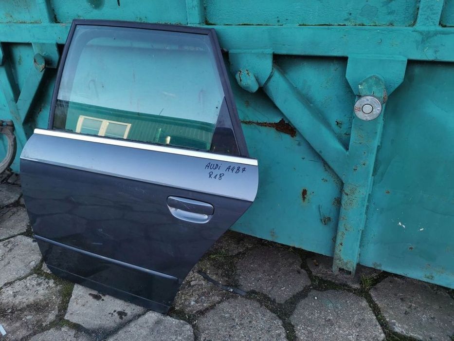 drzwi lewy tył audi a4 b7