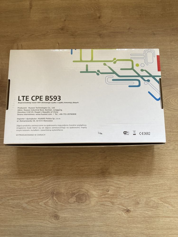 Bezprzewodowy router WiFi Huawei LTE CPE B593