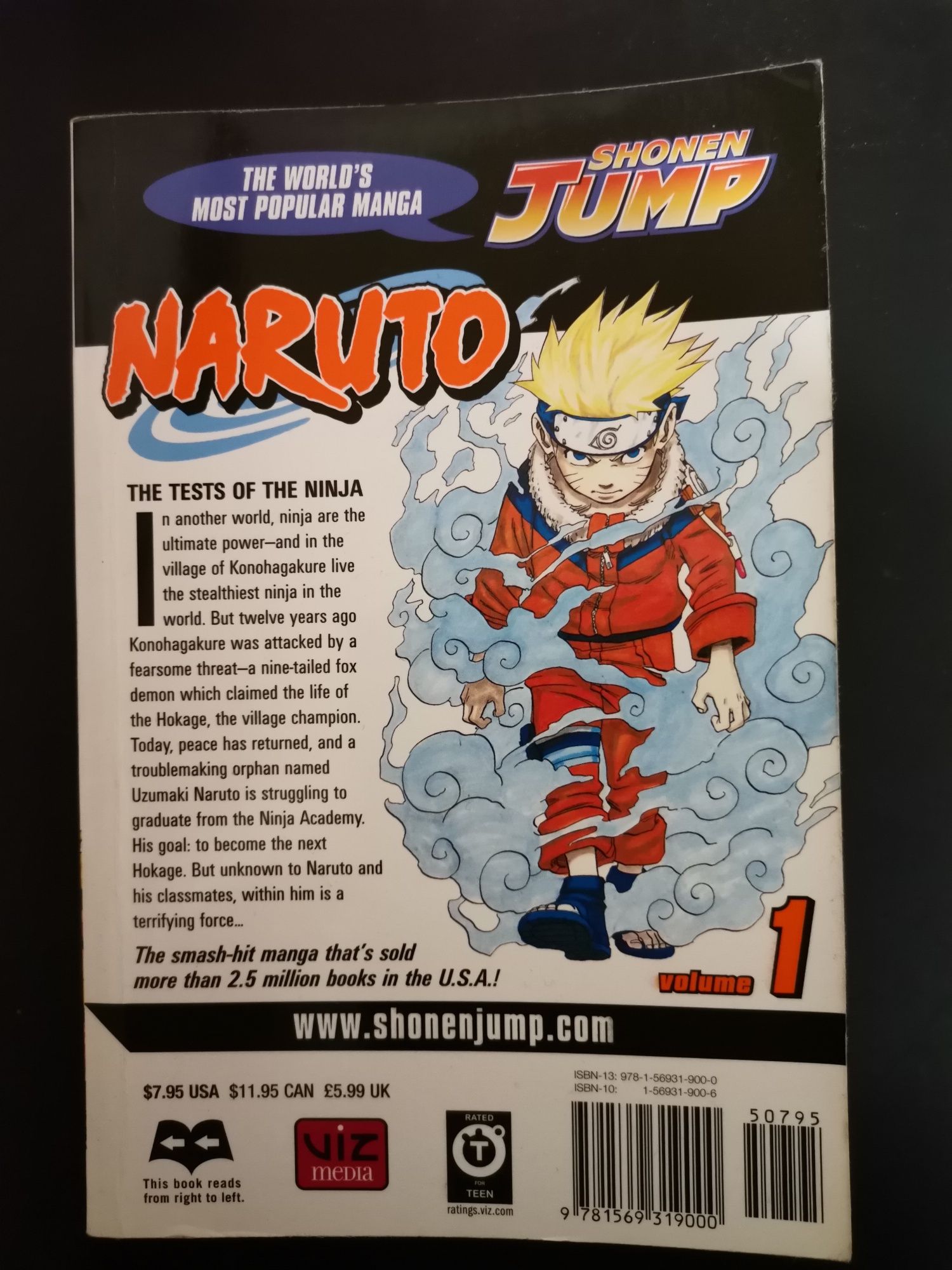 Mangá Naruto vol.1 e Naruto Shippuden vol.48