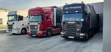 Wynajem ciągnika siodłowego Scania 164L V8 / Renault Magnum Euro 5