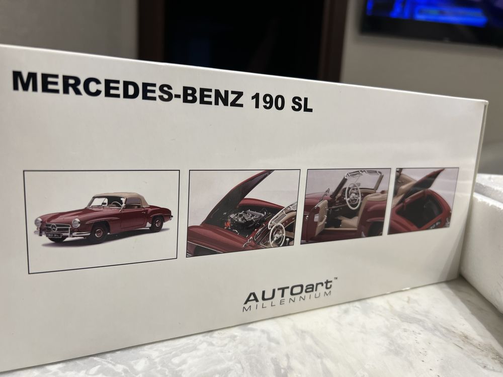 Mercedes Benz 190SL AUTOart 1/18