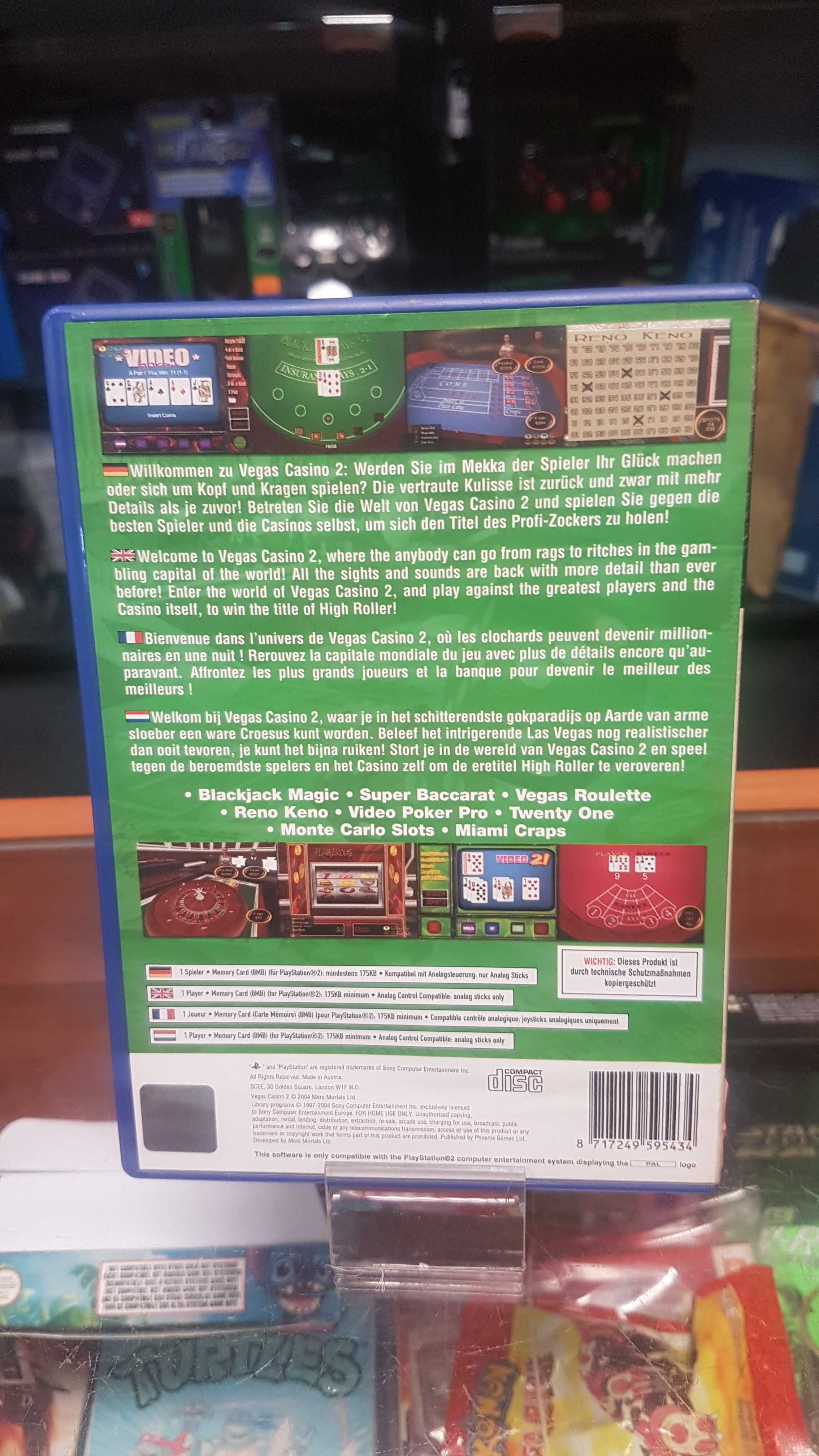Vegas Casino 2 PS2 Sklep Wysyłka Wymiana