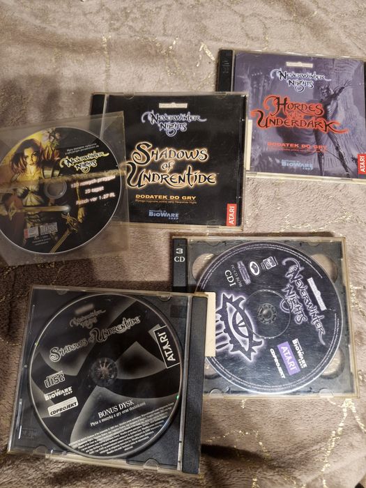 Neverwinter Nights CD retro PC duży pakiet