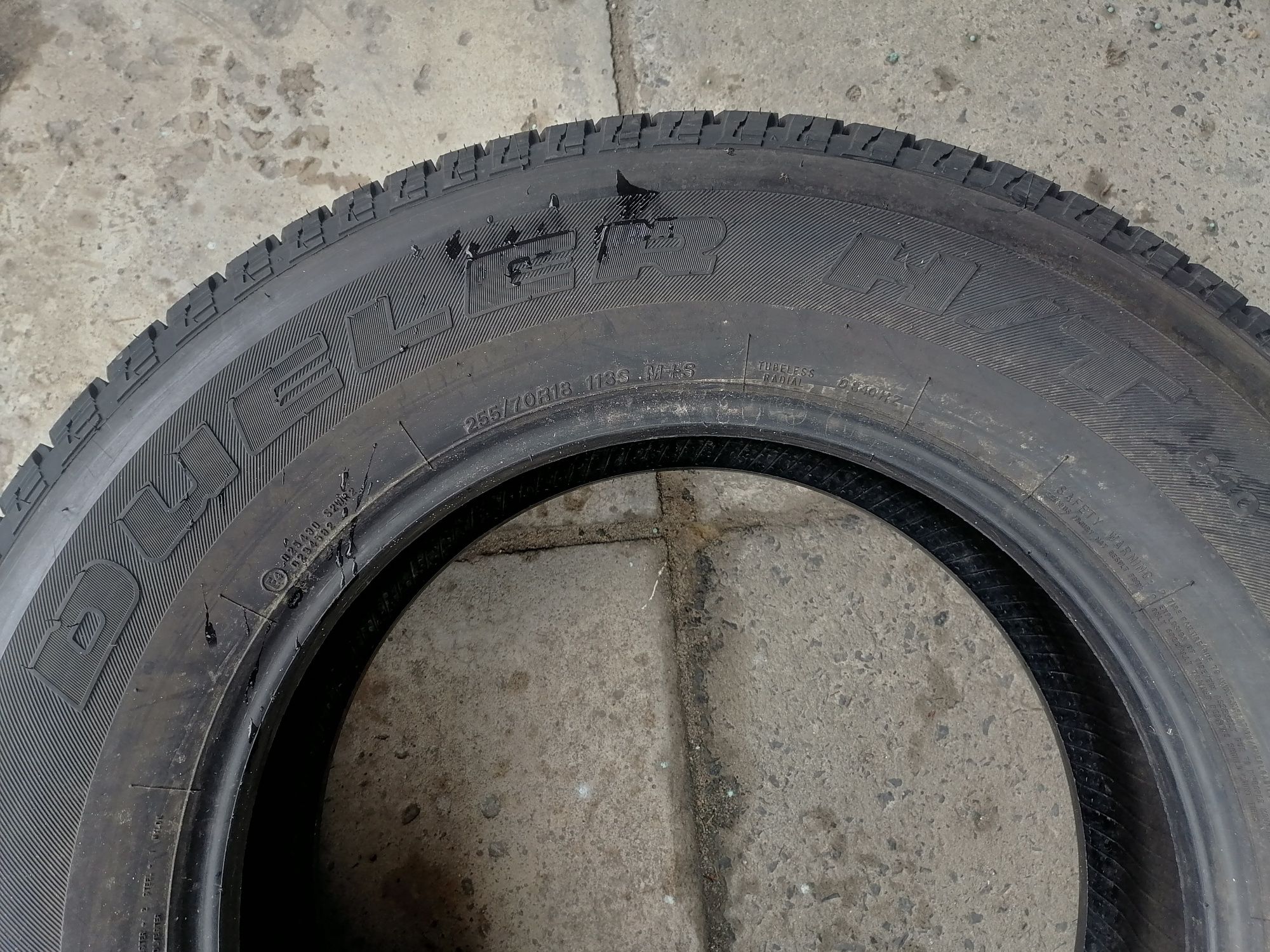 Opony nowe całoroczne 255/70r18 Bridgestone