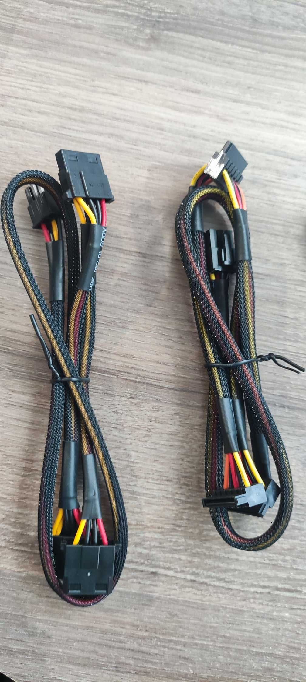 Кабели модульного блока питания Chieftec, Vinga. Sata, Molex, PCI-E