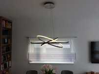 Lampa Wisząca Ezana Nickel, Lucande
