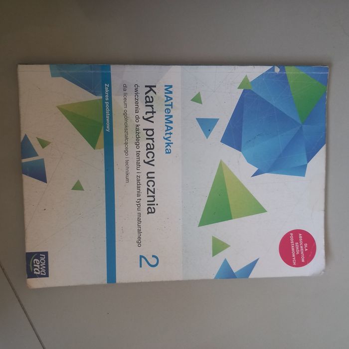 Matematyka karty pracy 2 , nowa era