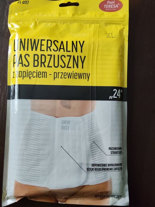 Pas brzuszny przewiewny medyczny XL NOWY