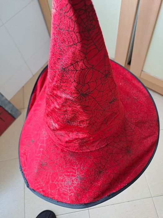 Chapéu de bruxa fantasia