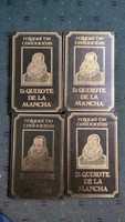 D. Quixote de la mancha  -Miguel de Cervantes - 4 vols