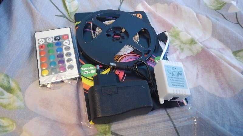 Стрічка LED Strip із комплектом управління ДУ (светодиодная лента)