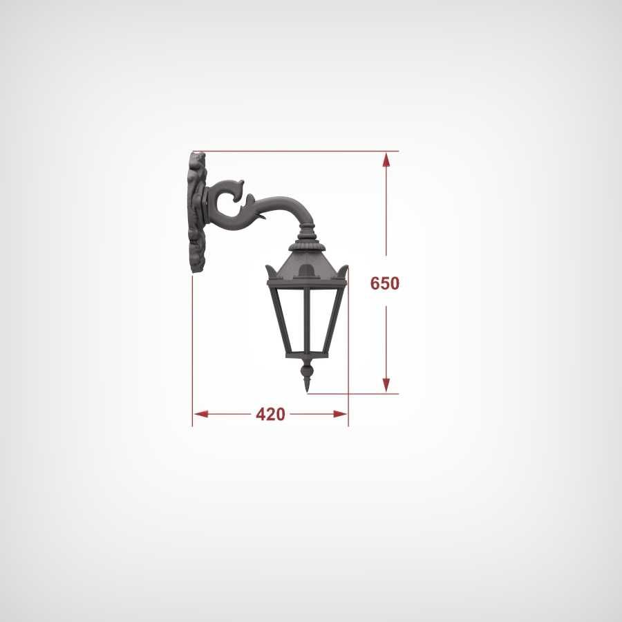 kinkiet stojący wiszący żeliwny lampa oświetlenie lampion