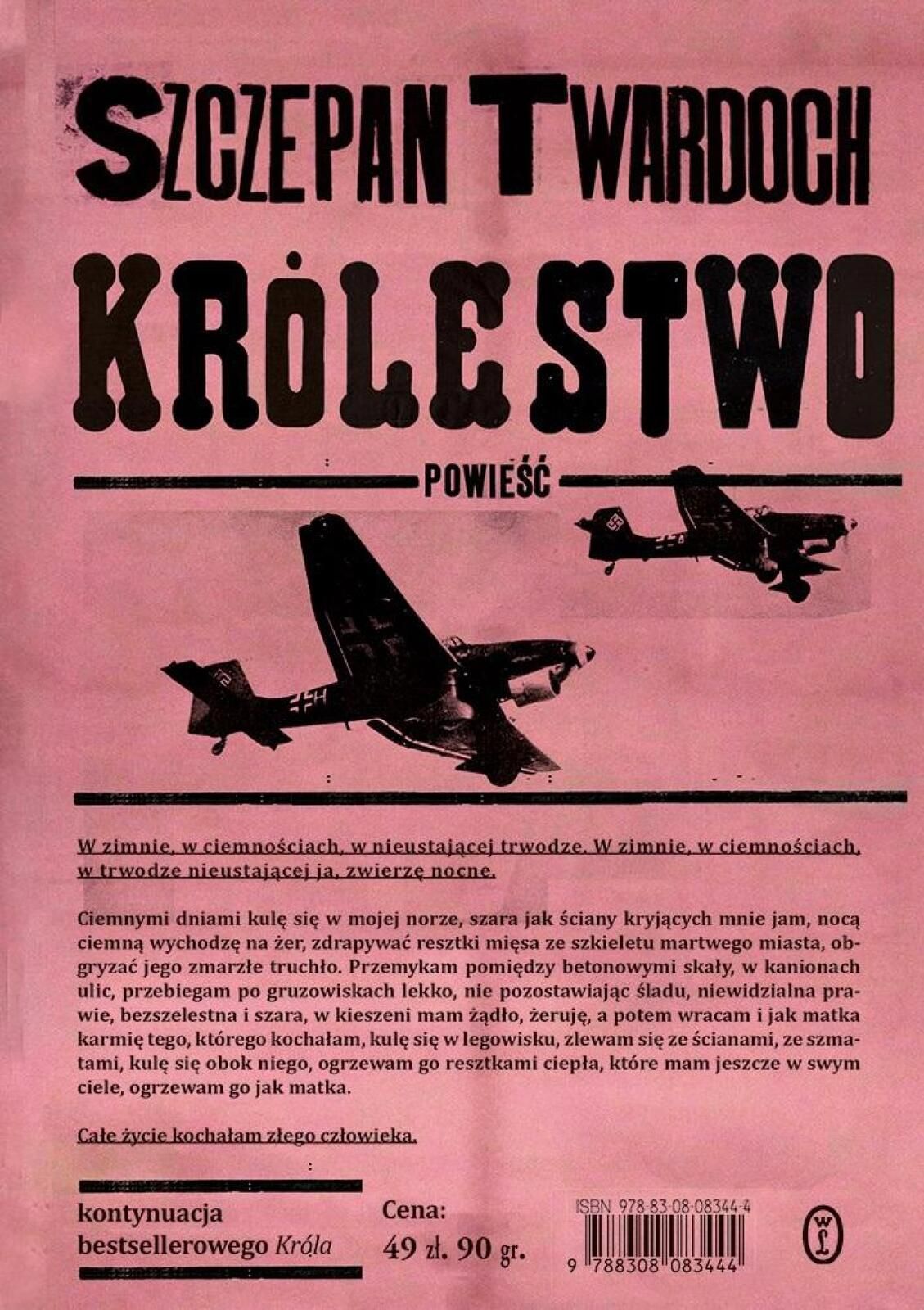 Królestwo Literackie Szczepan Twardoch Rok wydania: 2024, oprawa: