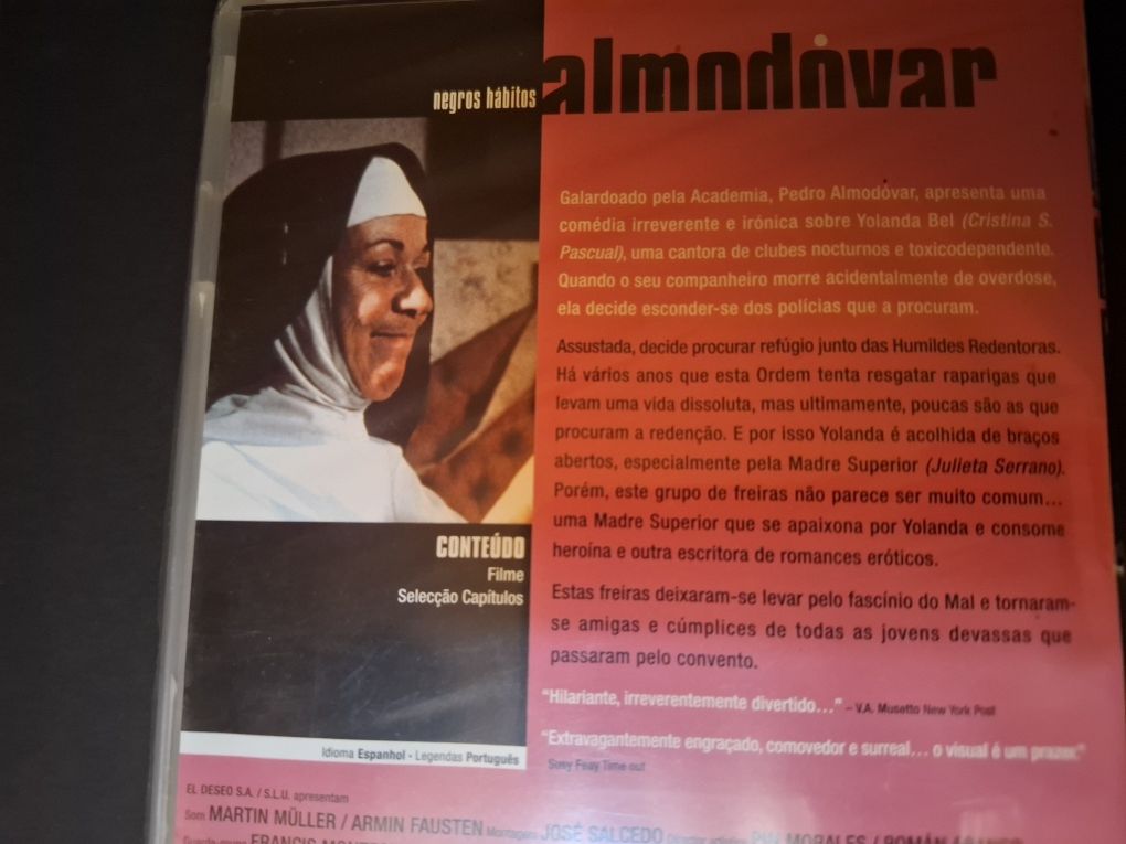 Negros Hábitos - Pedro Almodóvar - cinema espanhol