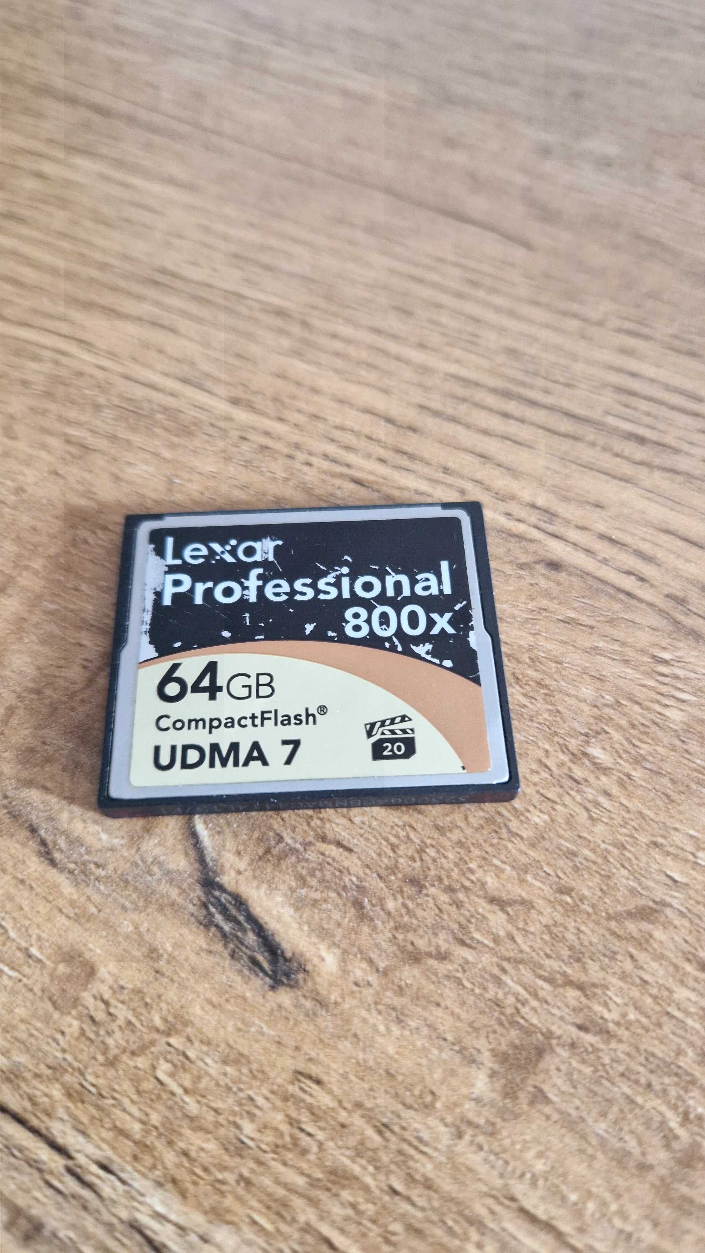 Karta Lexar PROFESSIONAL CF 64 GB 800x Compact Flash