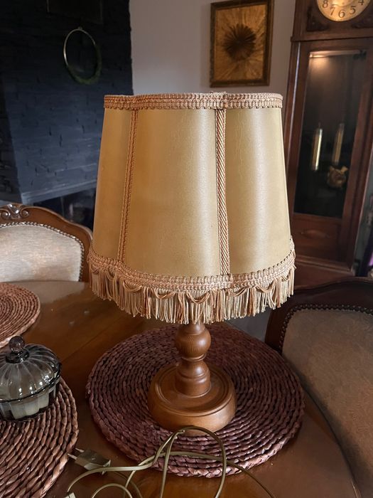 Vintage lampa stołowa antyk