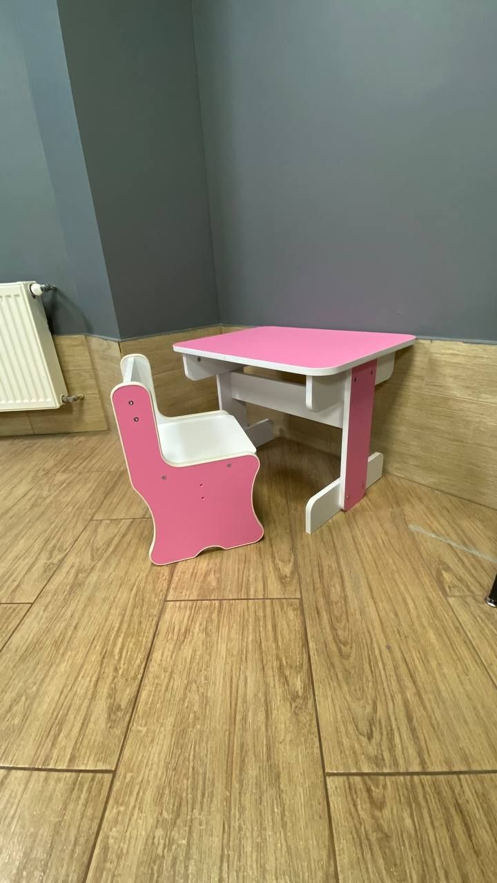 Детский Стол +Стул. Стол парта, столы для творчества