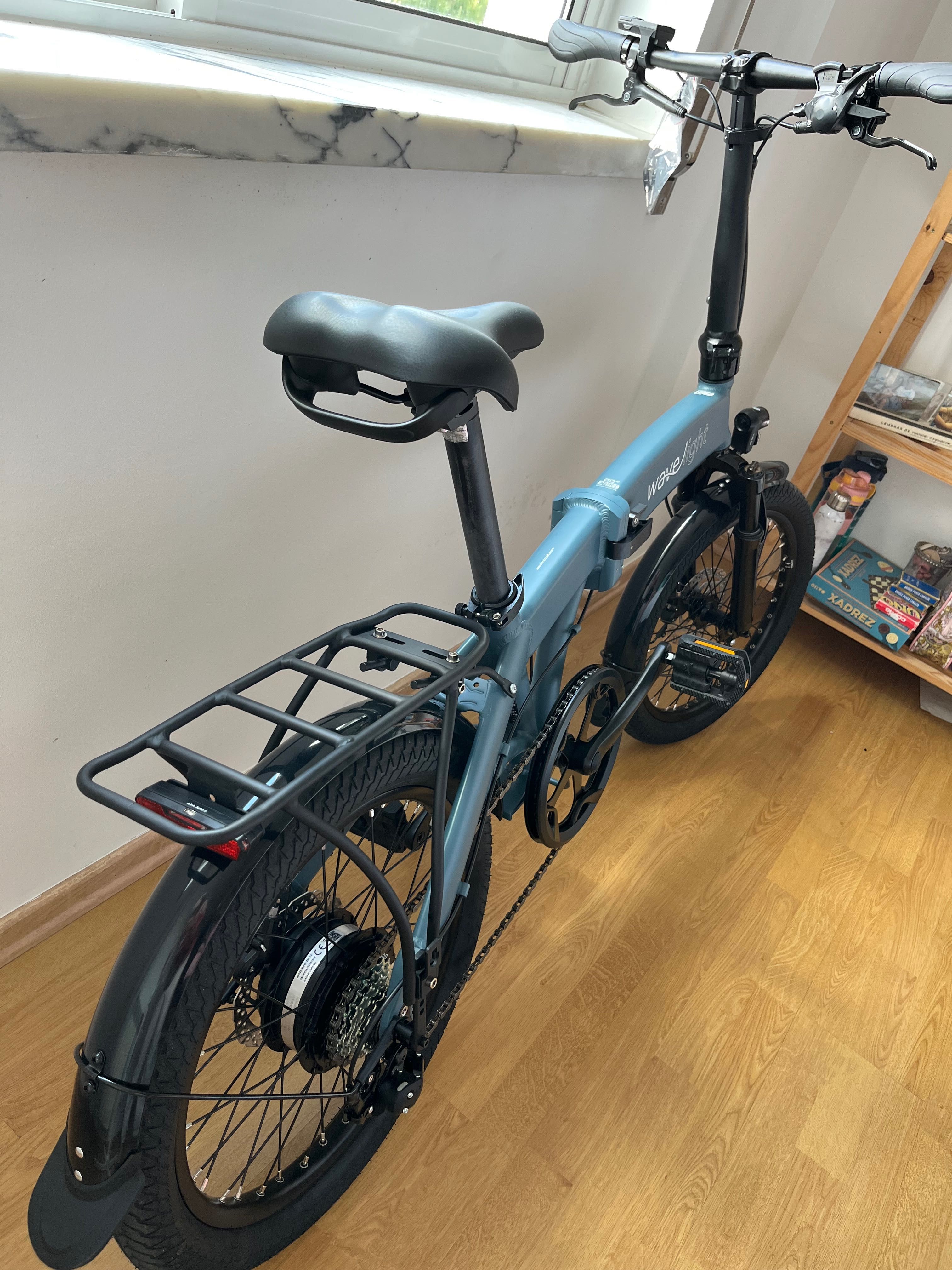 Bicicleta Elétrica Wave Light - NOVA, dobrável
