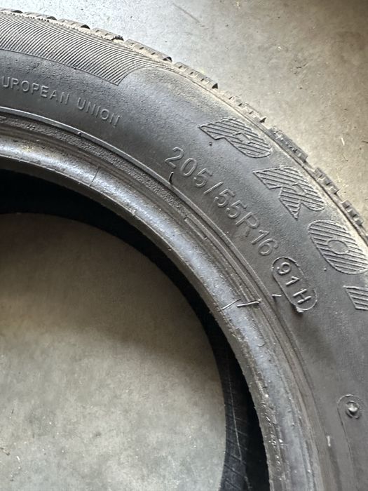 2x opony całoroczne 205/55R16 Profil ProAll Weather cena za parę 6mm