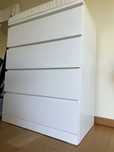 Cómoda IKEA / Móvel MALM | 4 gavetas | 80x100 cm