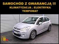 Citroën C3 Klimatyzacja + SERWIS + Tempomat + ZAREJESTROWANY + OC !!!