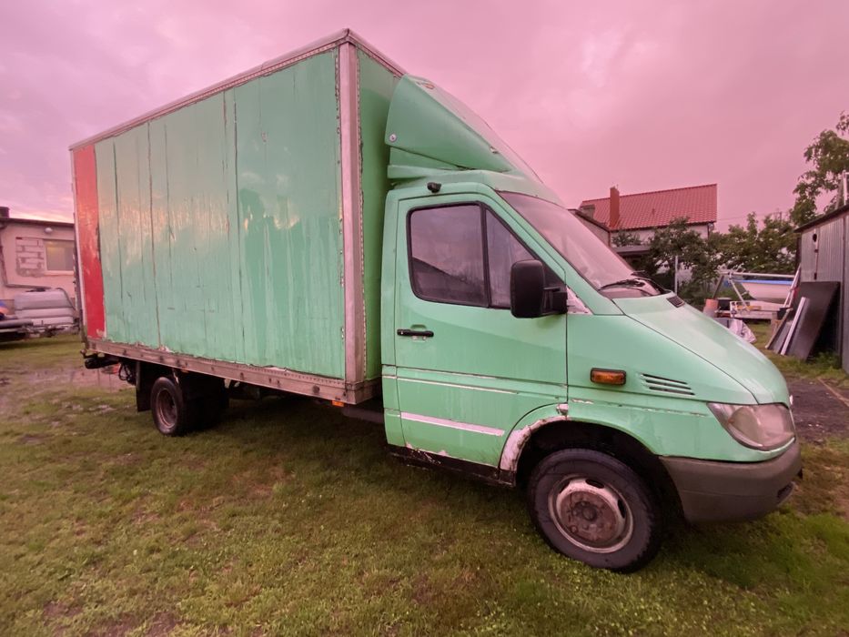 Mercedes Sprinter 411 rama laweta do zabudowy wywrotka 2.2cdi manual