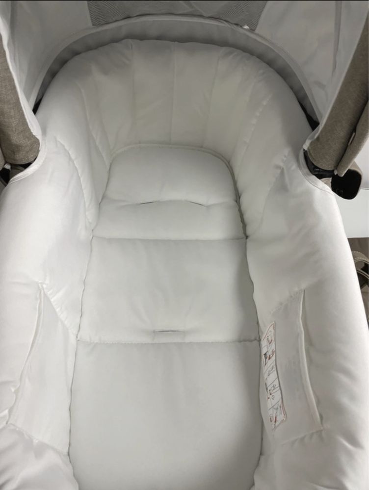 Gondola Peg Perego Navetta Elite Team Cream + torba