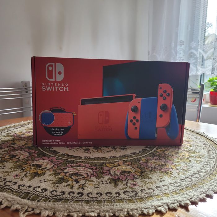 Nowy nintendo switch v2 edycja Super mario