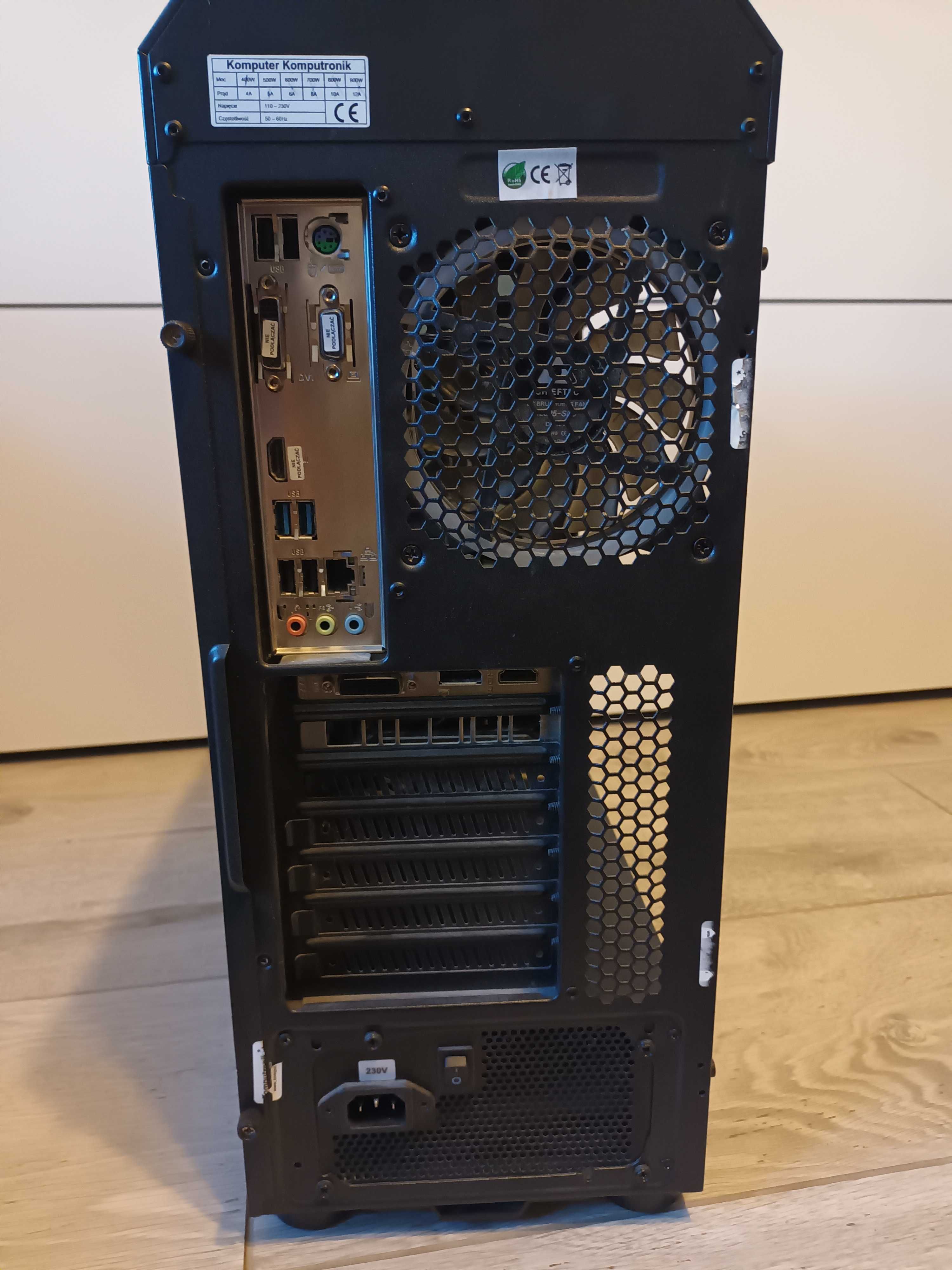 komputer do gier lub codziennego użytku GTX 1650