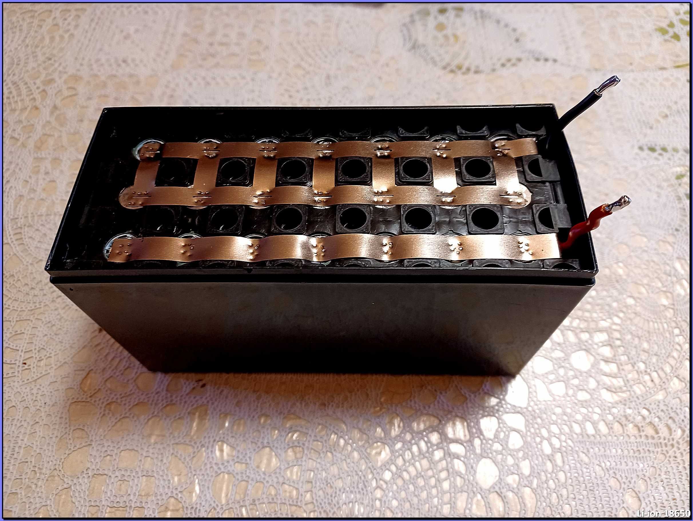 Akumulator 12V 40Ah 440Wh 18650 Li-ion 2 x 3s7p