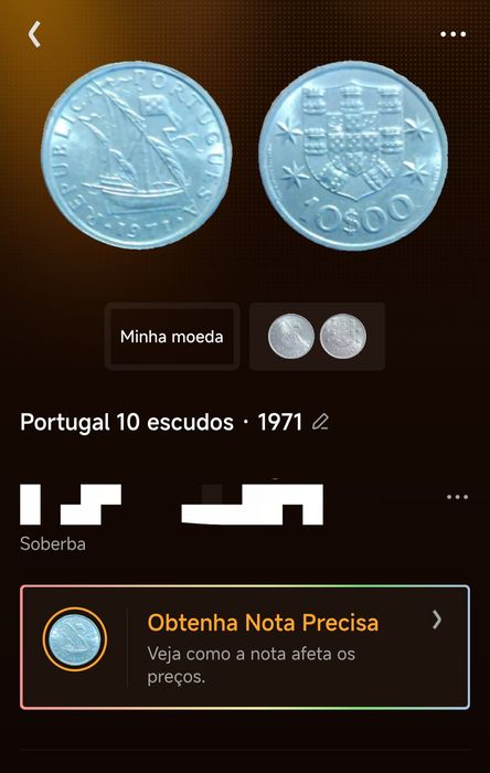 2 Moedas 1971 Portugal
