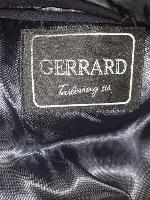 Gerrard płaszcz męski długi wełna-XL  XXL