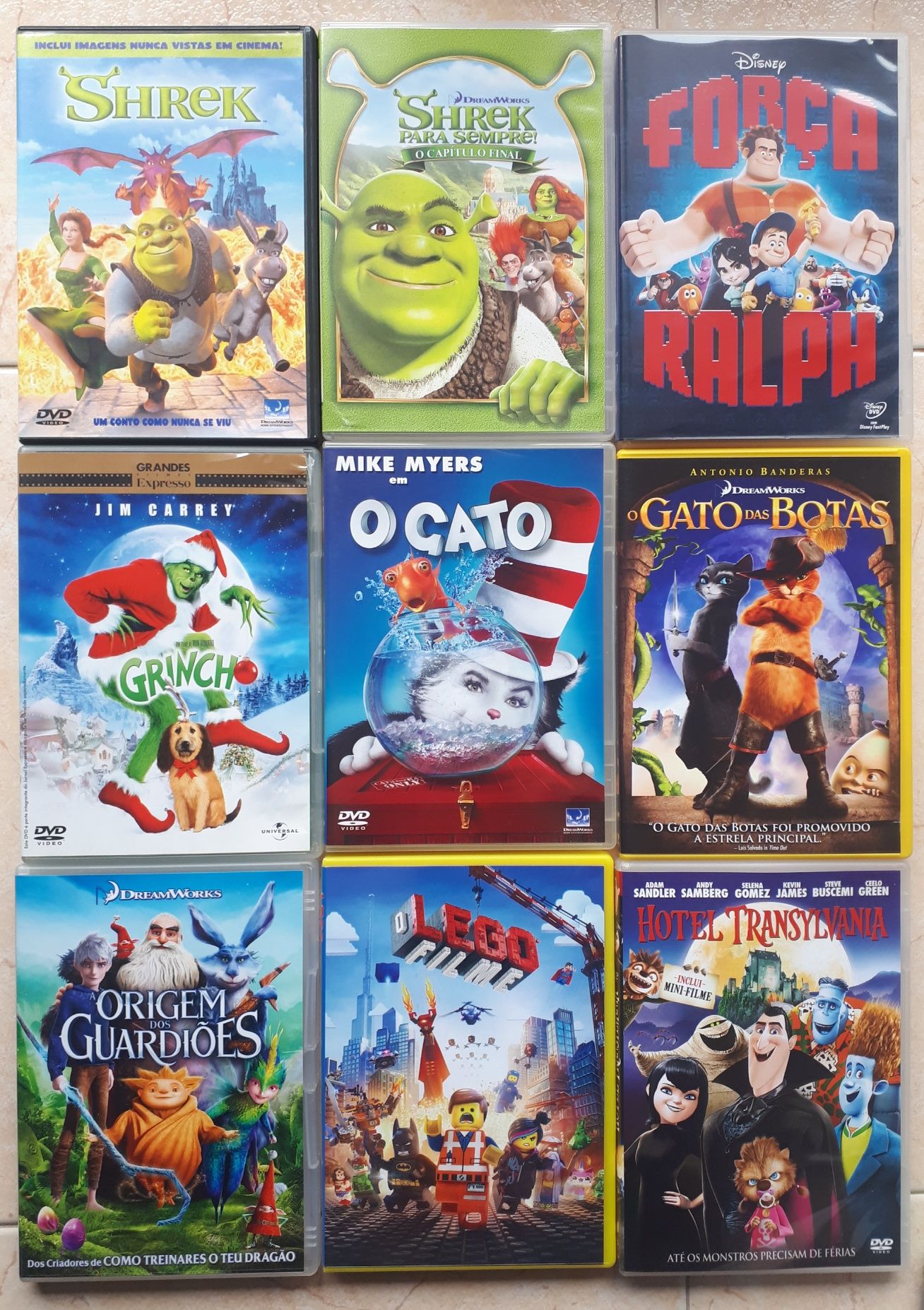 Dvds de filmes infantis