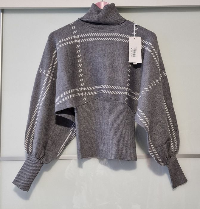 Golf sweterek sweter krótki 36 38