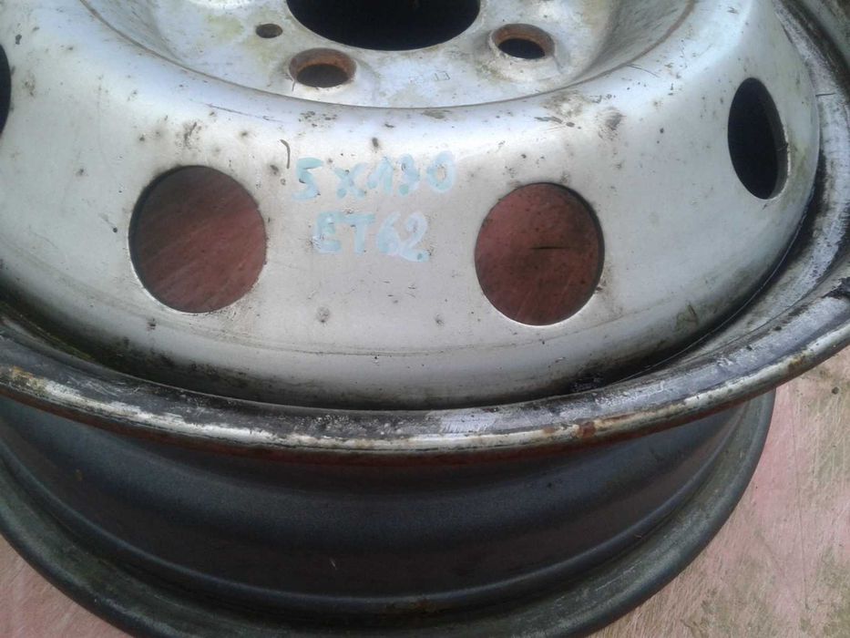 Felga Stalowa 16 Fiat Ducato 5x130 Et68 77mm Zapas Dojazdówka Opona C