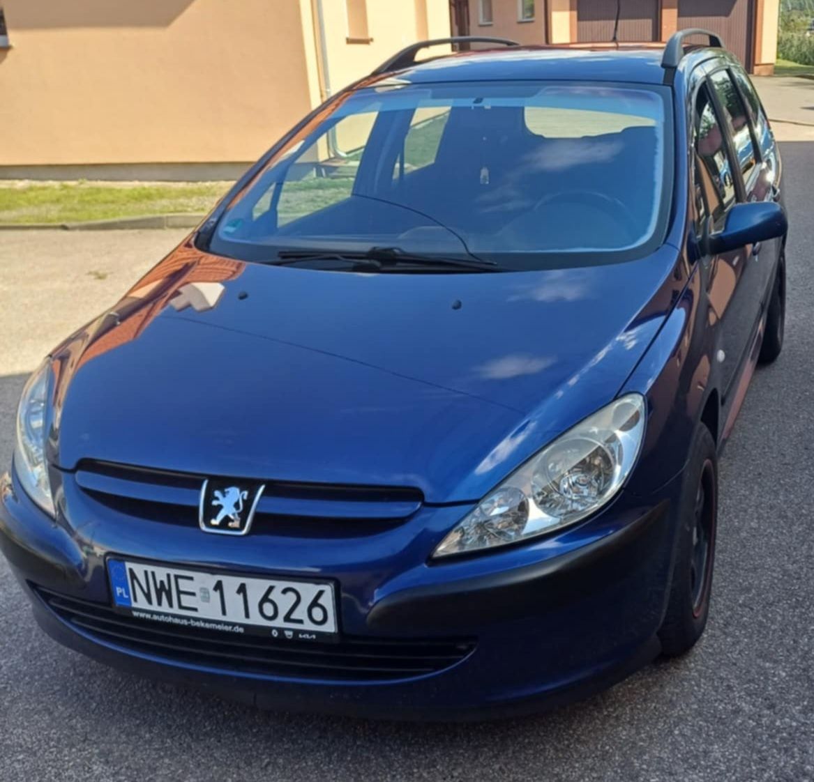 PEUGOT  SW  307,kolor niebieski