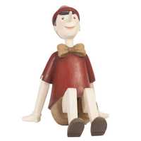 Pinokio figurka dekoracyjna siedzący 6PR0658