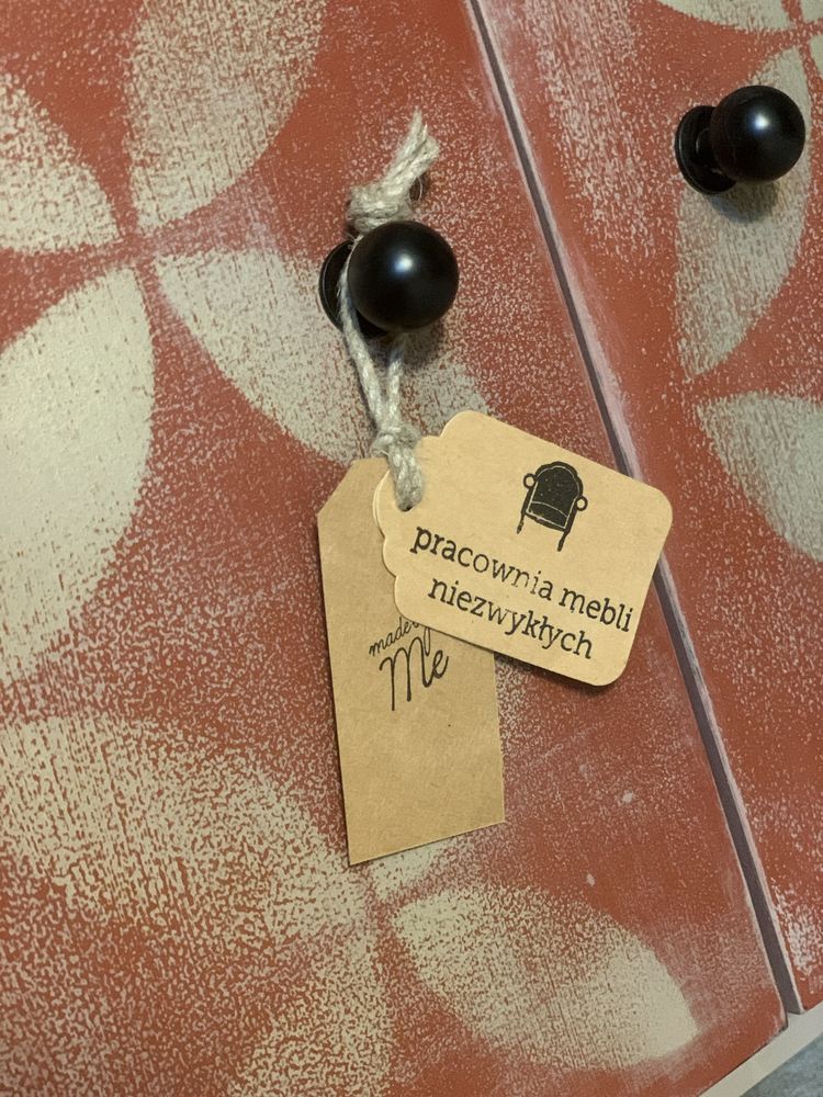 Komoda prl odnowiona 60te lata