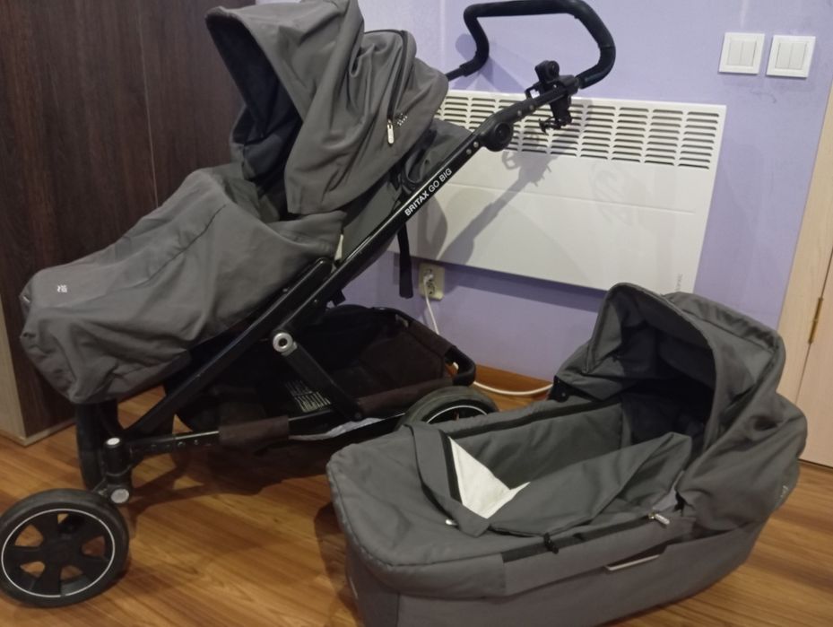 Візок дитячий 2 в 1 BRITAX GO BIG, прогулянка та люлька.