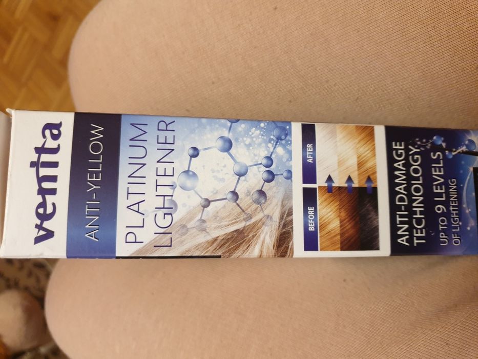 Rozjaśniacz do włosów Venita Platinum Lightener