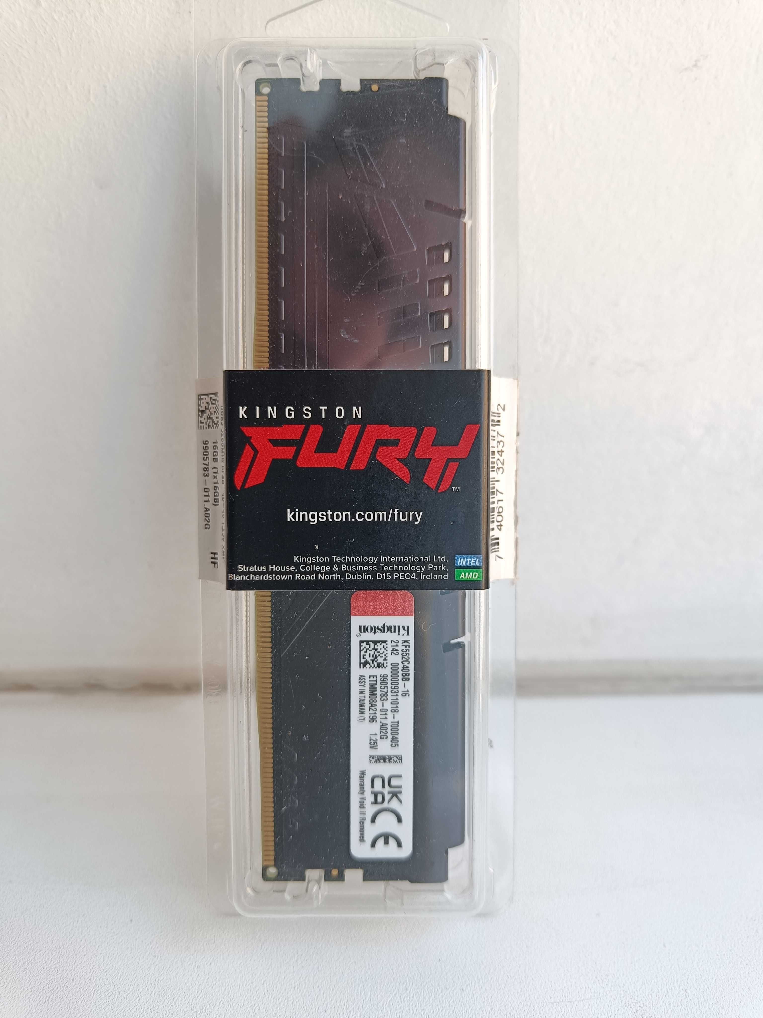 Оперативная память Kingston Fury DDR5-5200 KF552C40BB-16
