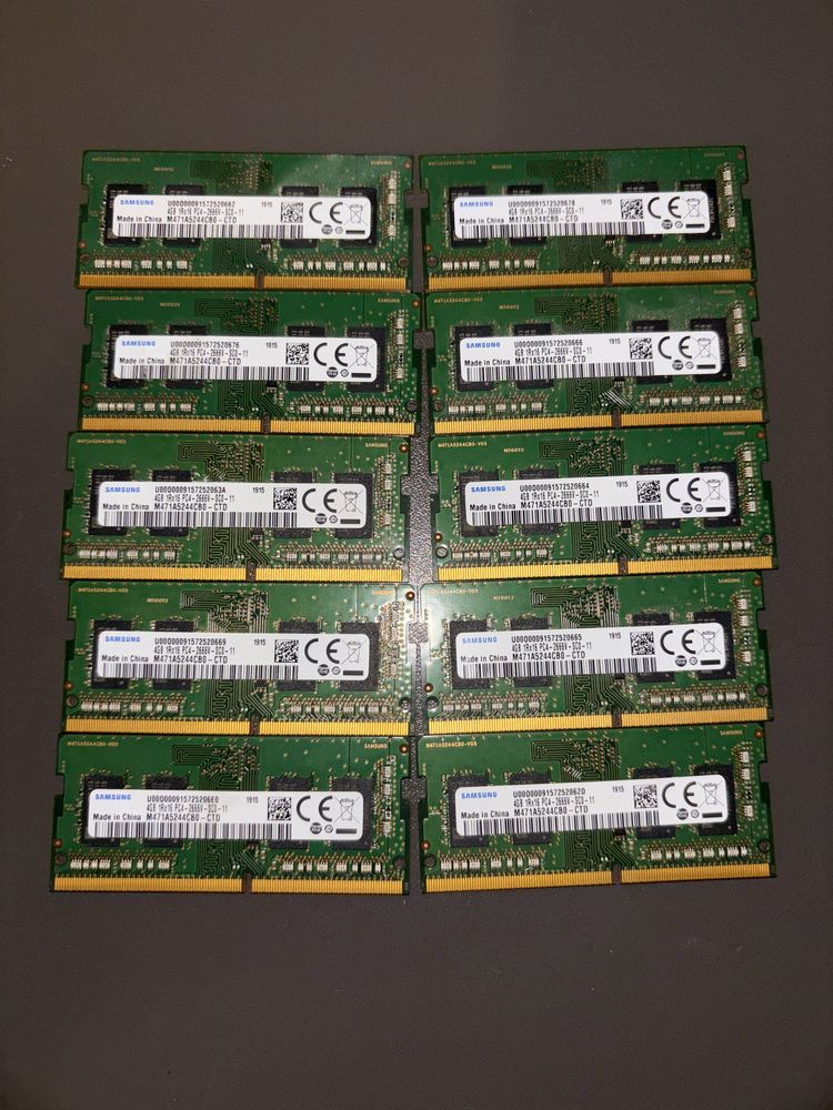 Pamięć RAM Samsung DDR4 SO-DIMM 4GB 1Rx8 PC4-2666V-SC0-11