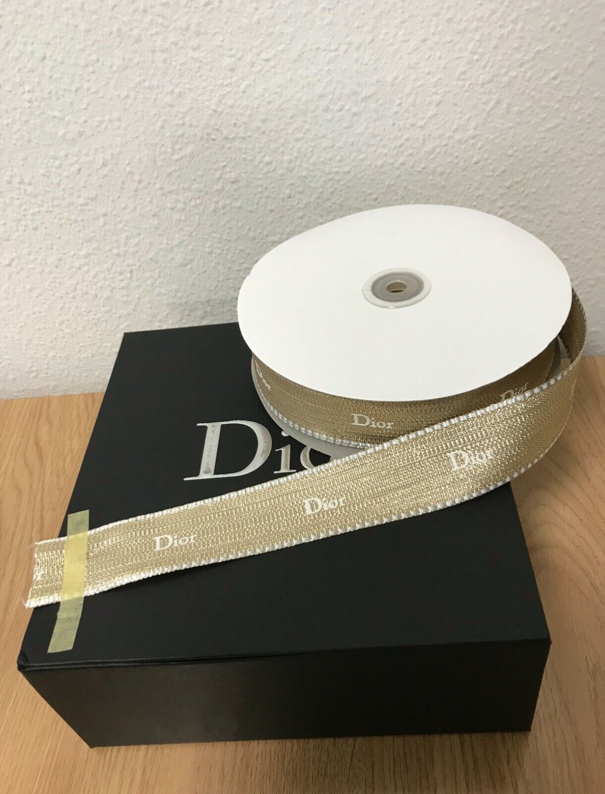 Оригинальный пакет Dior, лента Dior