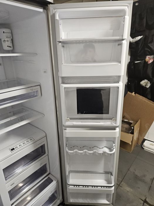 Samsung Side-by-Side RSE8KPUS – topowy model – niesprawna (sprężarka)