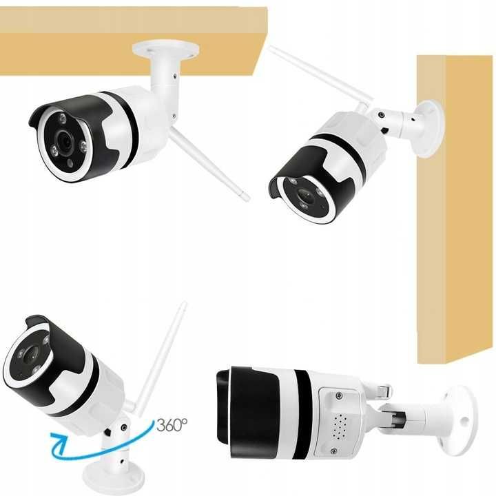 Kamera zewnętrzna IP monitoring 1080 SD IP66 IR