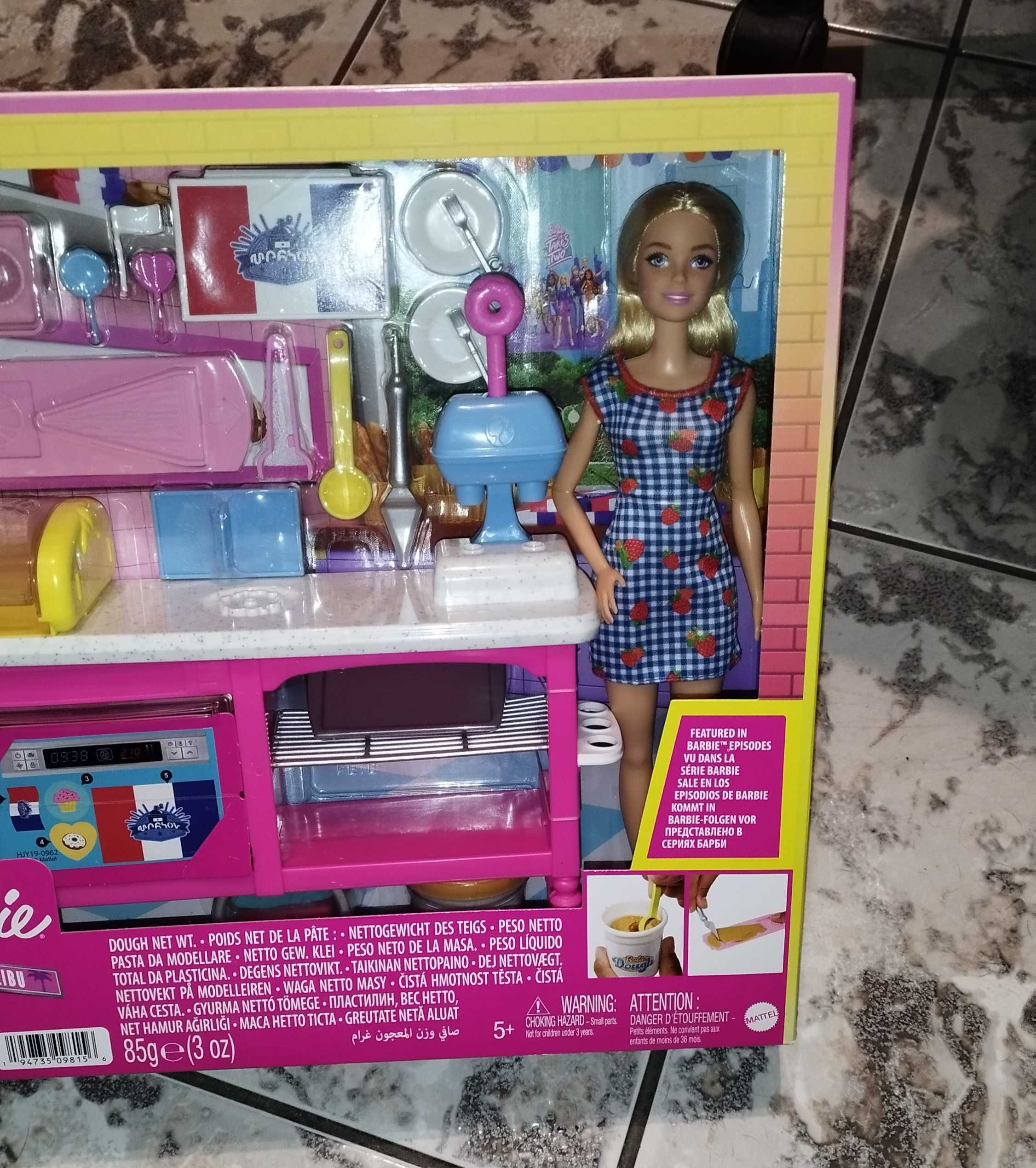 Zestaw Barbie Ciastkarnia Mattel nowy