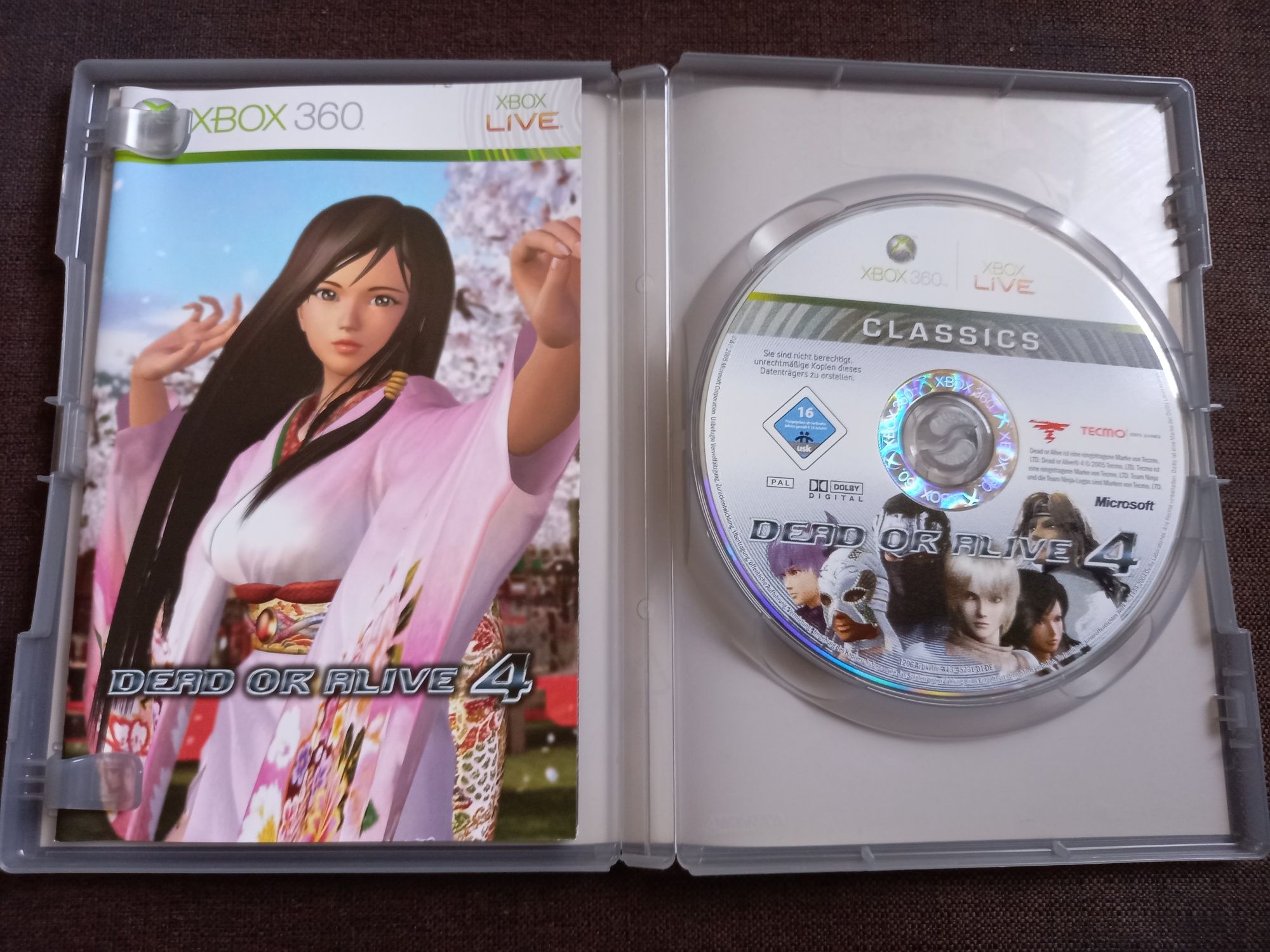 Gra Dead Or Alive 4 na konsolę xbox 360